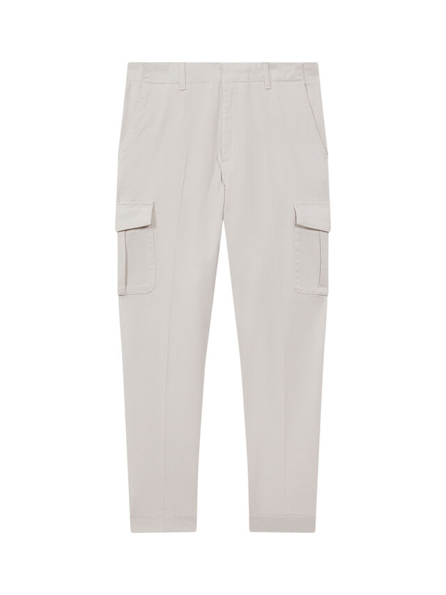 Thunder Tapered Brushed Cotton Cargo Trousers